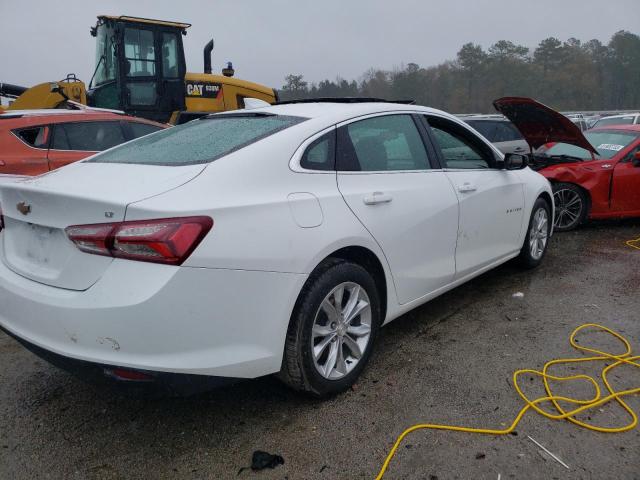 1G1ZD5ST4MF002507 - 2021 CHEVROLET MALIBU LT WHITE photo 3