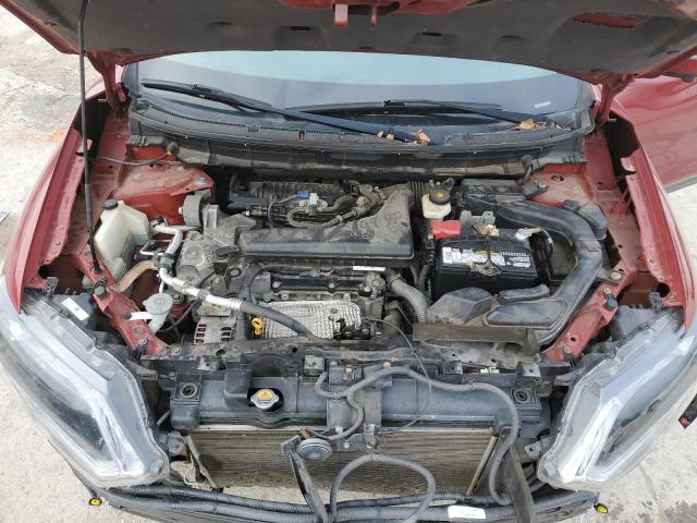 5N1AT2MV0FC893741 - 2015 NISSAN ROGUE S RED photo 11