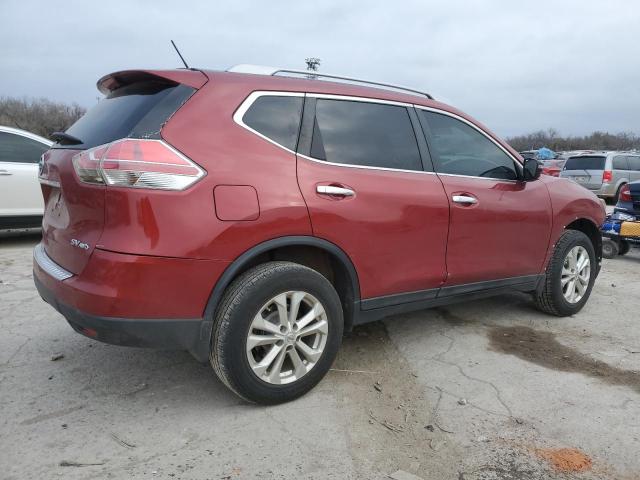 5N1AT2MV0FC893741 - 2015 NISSAN ROGUE S RED photo 3