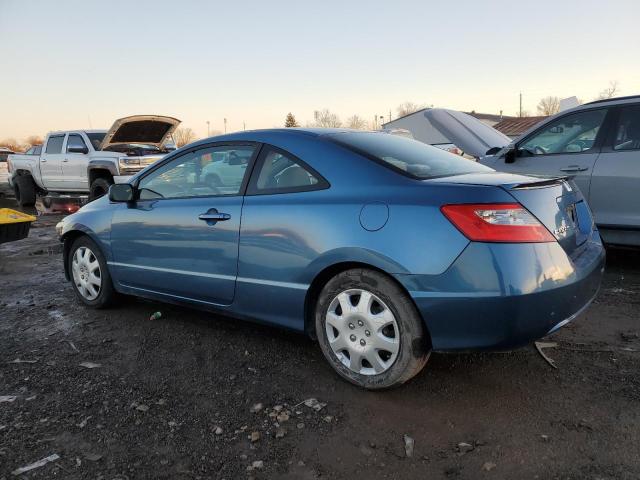 2HGFG1B60BH519028 - 2011 HONDA CIVIC LX BLUE photo 2