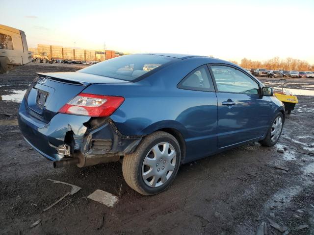 2HGFG1B60BH519028 - 2011 HONDA CIVIC LX BLUE photo 3