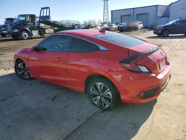 2HGFC3B34GH361619 - 2016 HONDA CIVIC EX RED photo 2