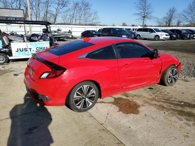 2HGFC3B34GH361619 - 2016 HONDA CIVIC EX RED photo 3