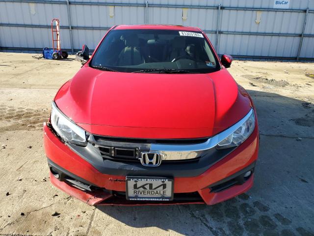 2HGFC3B34GH361619 - 2016 HONDA CIVIC EX RED photo 5