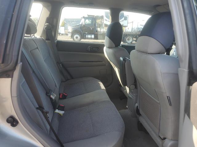 JF1SG63696H757518 - 2006 SUBARU FORESTER 2.5X SILVER photo 10