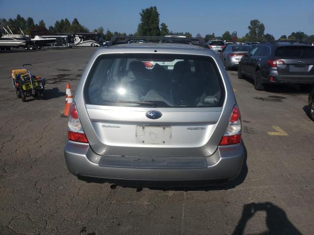 JF1SG63696H757518 - 2006 SUBARU FORESTER 2.5X SILVER photo 6