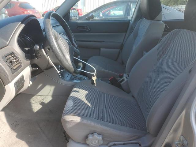 JF1SG63696H757518 - 2006 SUBARU FORESTER 2.5X SILVER photo 7