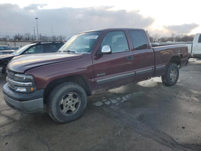 2GCEK19T8Y1284481 - 2000 CHEVROLET SILVERADO K1500 BURGUNDY photo 1