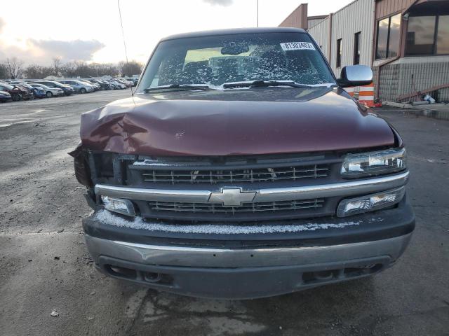 2GCEK19T8Y1284481 - 2000 CHEVROLET SILVERADO K1500 BURGUNDY photo 5