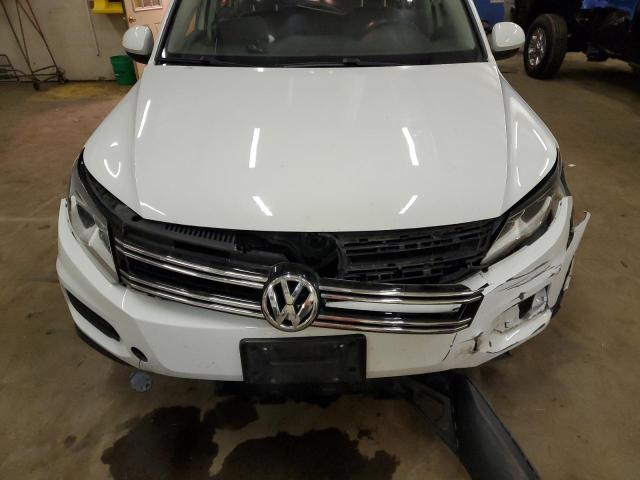 WVGBV7AX8HK034164 - 2017 VOLKSWAGEN TIGUAN S WHITE photo 12