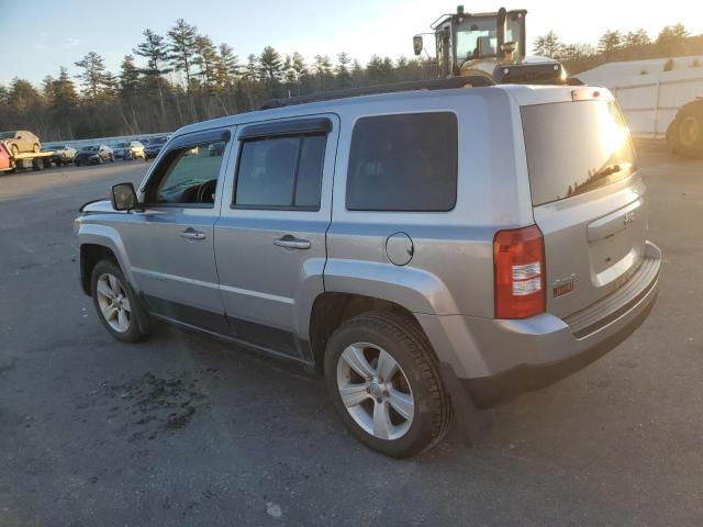 1C4NJRFB9ED822635 - 2014 JEEP PATRIOT LATITUDE SILVER photo 2