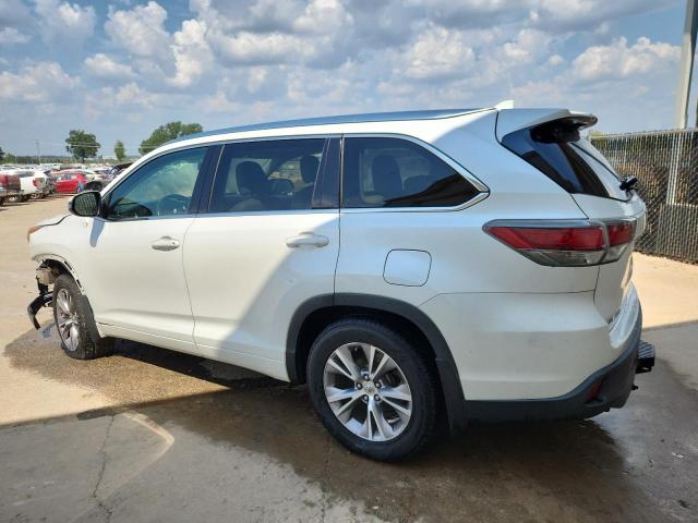 5TDJKRFH7FS124272 - 2015 TOYOTA HIGHLANDER XLE WHITE photo 2