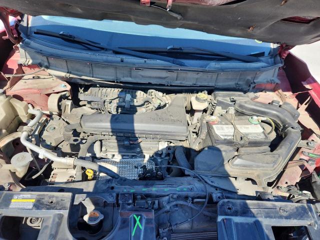 KNMAT2MTXFP511016 - 2015 NISSAN ROGUE S RED photo 12