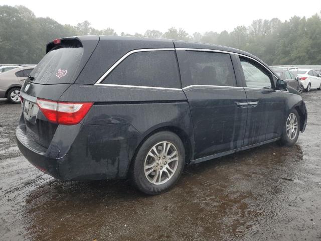 5FNRL5H62BB081592 - 2011 HONDA ODYSSEY EXL BLACK photo 3