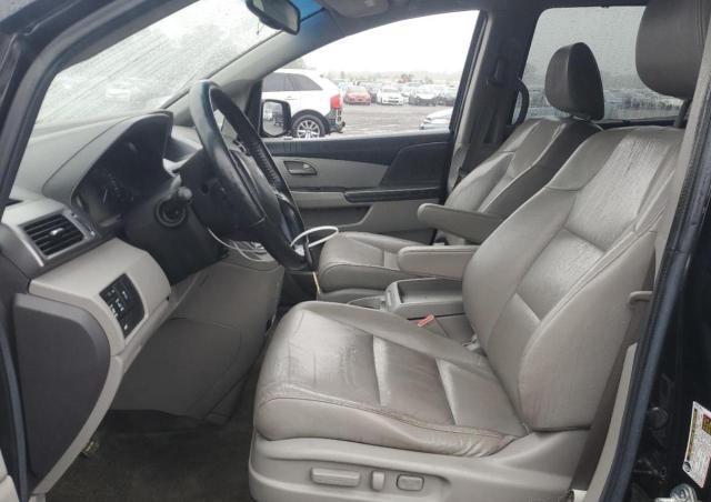 5FNRL5H62BB081592 - 2011 HONDA ODYSSEY EXL BLACK photo 7