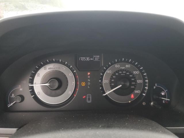 5FNRL5H62BB081592 - 2011 HONDA ODYSSEY EXL BLACK photo 9