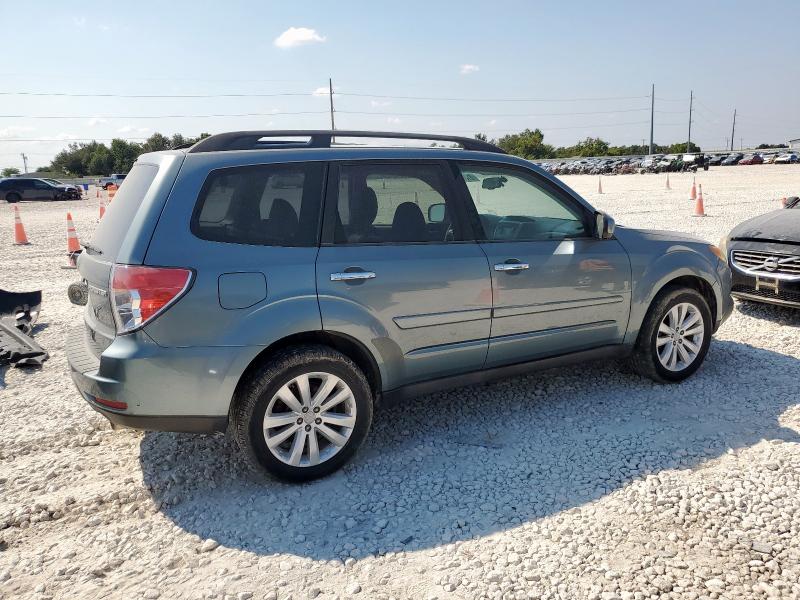 JF2SHBEC0BH715429 - 2011 SUBARU FORESTER LIMITED GREEN photo 3