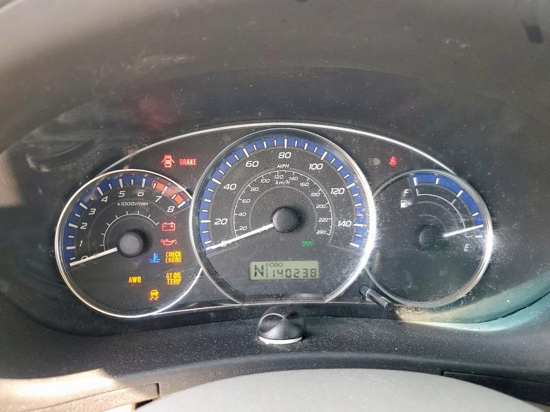 JF2SHBEC0BH715429 - 2011 SUBARU FORESTER LIMITED GREEN photo 9