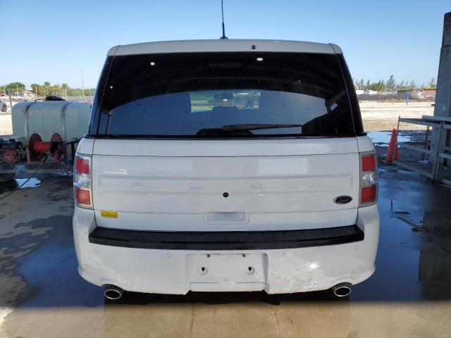 2FMGK5B85JBA03951 - 2018 FORD FLEX SE WHITE photo 6