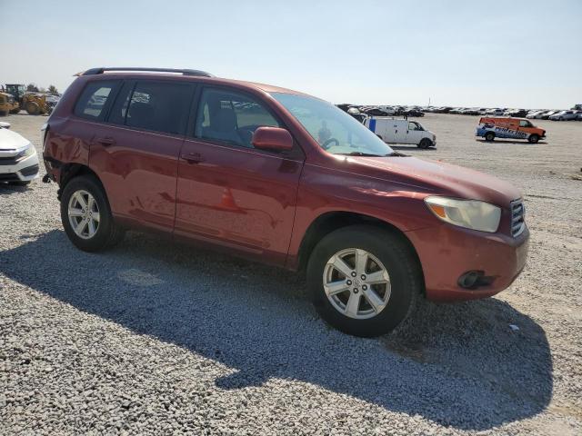 5TDZA3EH4AS001946 - 2010 TOYOTA HIGHLANDER RED photo 4