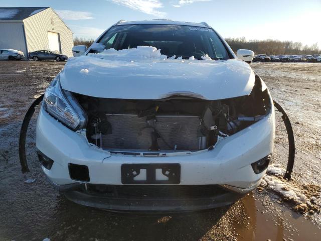 5N1AZ2MH3HN179201 - 2017 NISSAN MURANO S WHITE photo 5