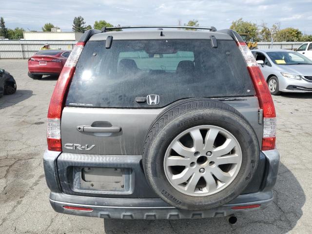 JHLRD78855C046172 - 2005 HONDA CR-V EX CHARCOAL photo 6