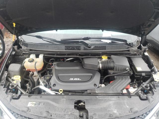 2C4RC1BG9HR688998 - 2017 CHRYSLER PACIFICA TOURING L BLACK photo 12