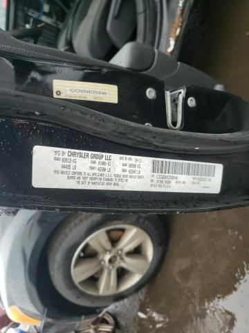 1C3CDWDAXCD536446 - 2012 DODGE CALIBER SXT შავი ფოტო 12