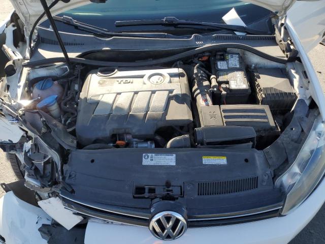 3VWPL7AJ1DM673062 - 2013 VOLKSWAGEN JETTA TDI Սպիտակ լուսանկար 11