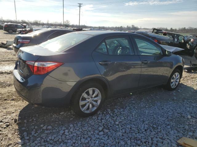 5YFBURHE1GP566654 - 2016 TOYOTA COROLLA L GRAY photo 3