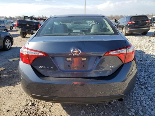 5YFBURHE1GP566654 - 2016 TOYOTA COROLLA L GRAY photo 6