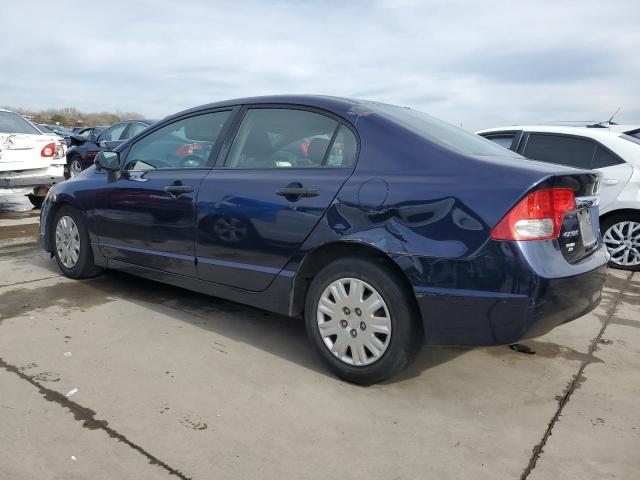 2HGFA1F32AH520620 - 2010 HONDA CIVIC VP BLUE photo 2