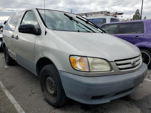 4T3ZF19C91U404050 - 2001 TOYOTA SIENNA CE SILVER photo 4