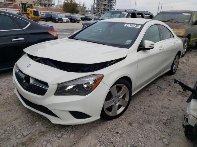 WDDSJ4GB5GN348903 - 2016 MERCEDES-BENZ CLA 250 4MATIC WHITE photo 1