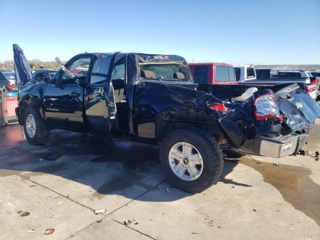 3GCPKSE32BG282597 - 2011 CHEVROLET SILVERADO K1500 LT BLACK photo 2