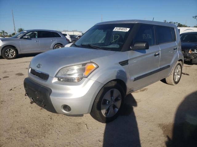 KNDJT2A1XB7261953 - 2011 KIA SOUL SILVER photo 1