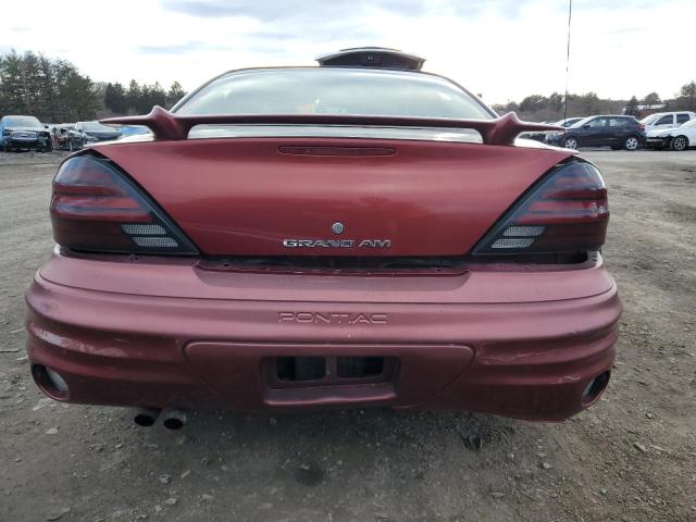 1G2NF52E02M650263 - 2002 PONTIAC GRAND AM SE1 RED photo 6