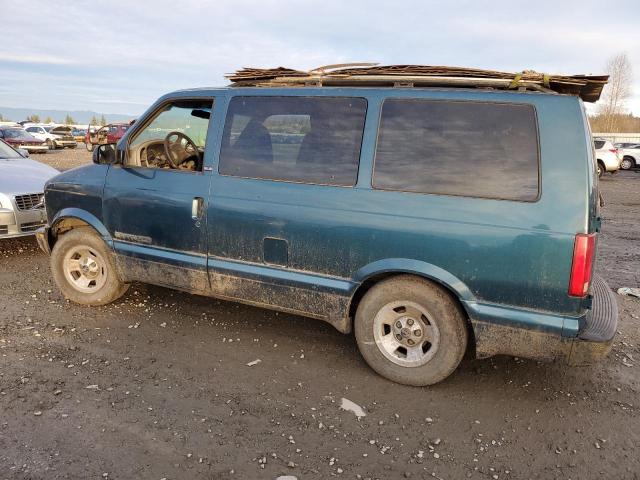 1GKEL19X82B515620 - 2002 GMC SAFARI XT BLUE photo 2