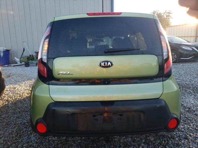 KNDJP3A59F7812070 - 2015 KIA SOUL + GREEN photo 6