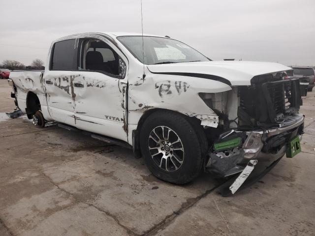 1N6AA1EF9MN516870 - 2021 NISSAN TITAN SV WHITE photo 4