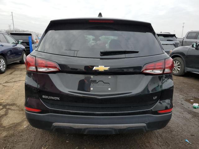 3GNAXKEV3NL173335 - 2022 CHEVROLET EQUINOX LT BLACK photo 6