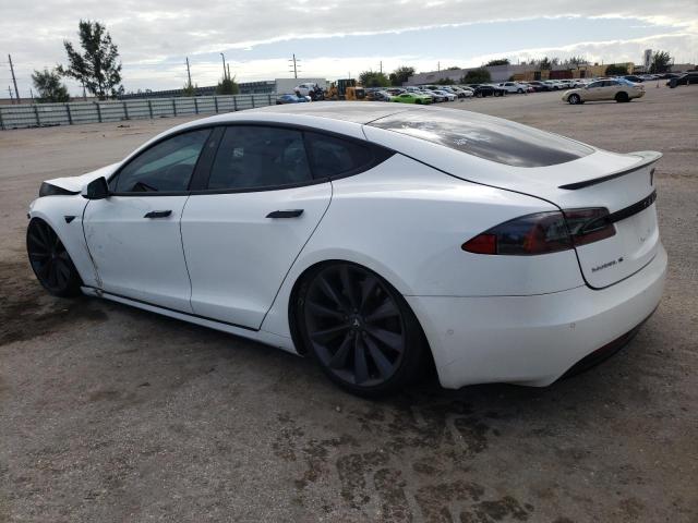 5YJSA1E29HF179254 - 2017 TESLA MODEL S WHITE photo 2