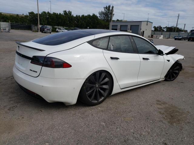 5YJSA1E29HF179254 - 2017 TESLA MODEL S WHITE photo 3