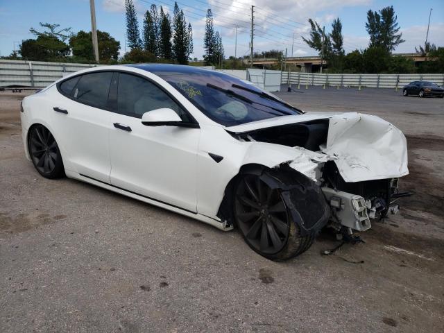 5YJSA1E29HF179254 - 2017 TESLA MODEL S WHITE photo 4