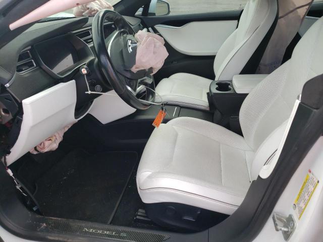 5YJSA1E29HF179254 - 2017 TESLA MODEL S WHITE photo 7