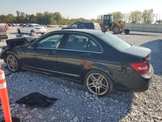 WDDGF8AB3DR279978 - 2013 MERCEDES-BENZ C 300 4MATIC BLACK photo 2