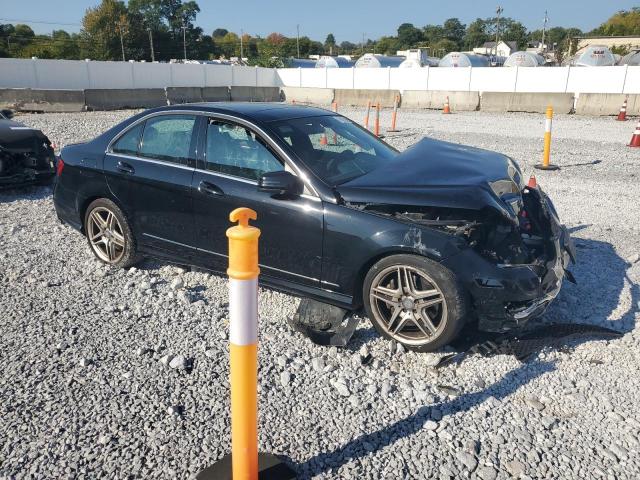 WDDGF8AB3DR279978 - 2013 MERCEDES-BENZ C 300 4MATIC BLACK photo 4