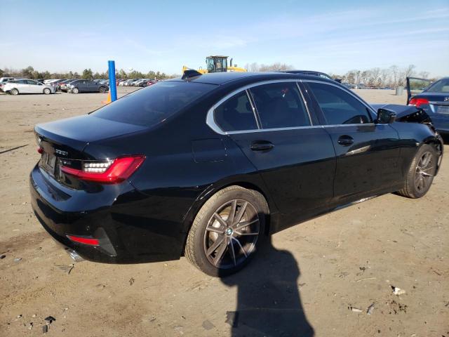 3MW5R7J01M8B87504 - 2021 BMW 330XI BLACK photo 3