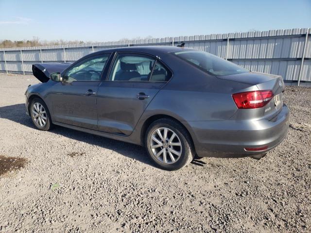 3VWD17AJ0FM339066 - 2015 VOLKSWAGEN JETTA SE GRAY photo 2