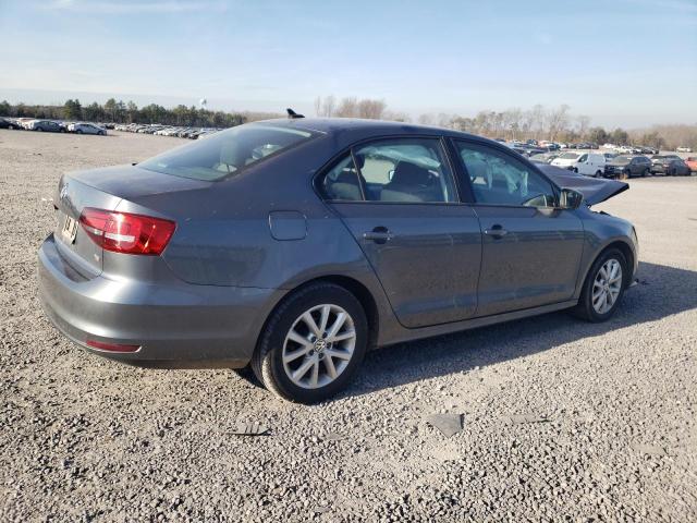 3VWD17AJ0FM339066 - 2015 VOLKSWAGEN JETTA SE GRAY photo 3